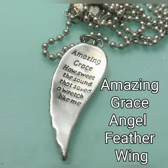 Angel Wing Maltese Cross Fire Rescue Pendant - Picture 4 of 15